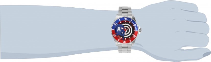 Invicta Marvel Quartz 29680 Captain America