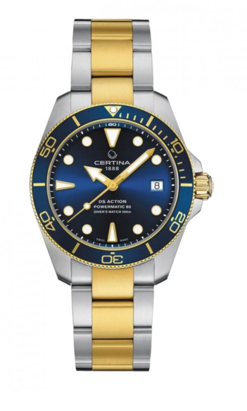 Certina C032.807.22.041.10 DS ACTION Diver Gent 38mm STC