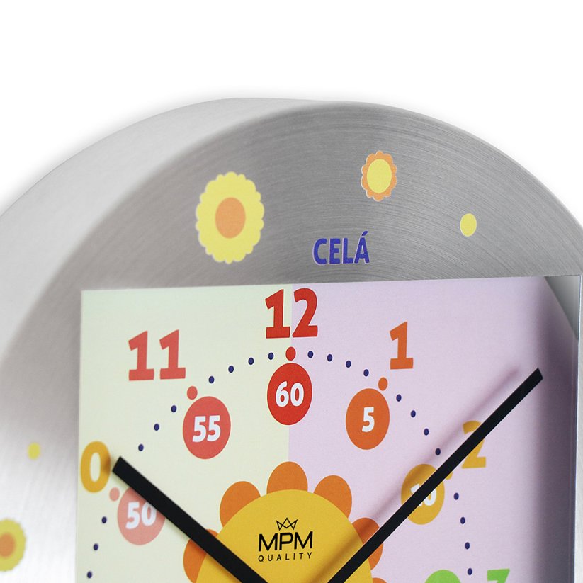 Dětské nástěnné hodiny MPM Explore - B - E01.4354.71.B