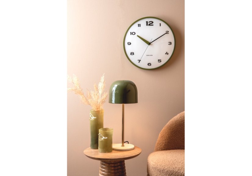 Designové nástěnné hodiny 6028GR Karlsson 40cm