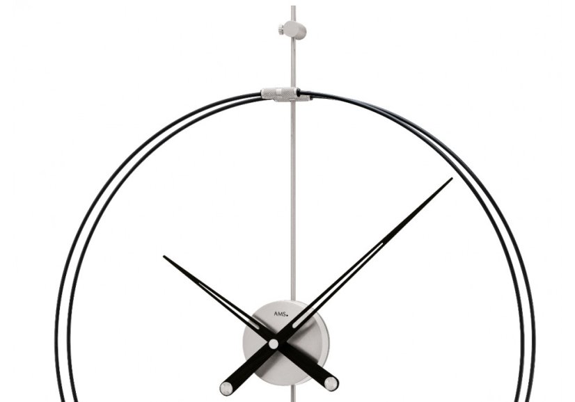 Dizajnové nástenné hodiny 9656 AMS 70cm