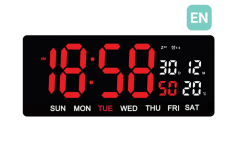 Digitálne svietiace hodiny JVD DH3604.1