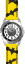 Svietiace žlto-čierne chlapčenské detské hodinky CLOCKODILE SUPERHERO