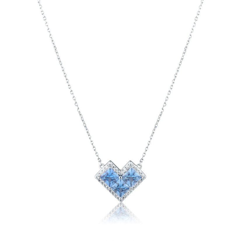 Strieborný náhrdelník JVD SVLN0691XK6M445