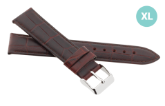 Predĺžený kožený remienok na hodinky R41702/18XL (18 mm)
