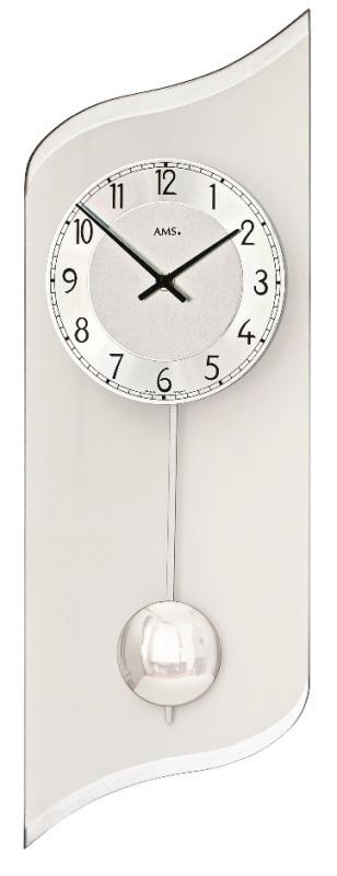 Nástěnné kyvadlové hodiny 7436 AMS 55cm Nástěnné kyvadlové hodiny 7436 AMS 55cm