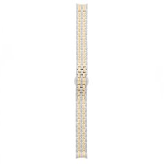 Ocelový řemínek na hodinky RA.13218 (14 mm) - stříbrný/zlatý - PRIM Lyra Lady edice 01 - RA.13218.1414.7080.B