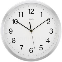 Nástěnné hodiny 5524 AMS řízené rádiovým signálem 40cm