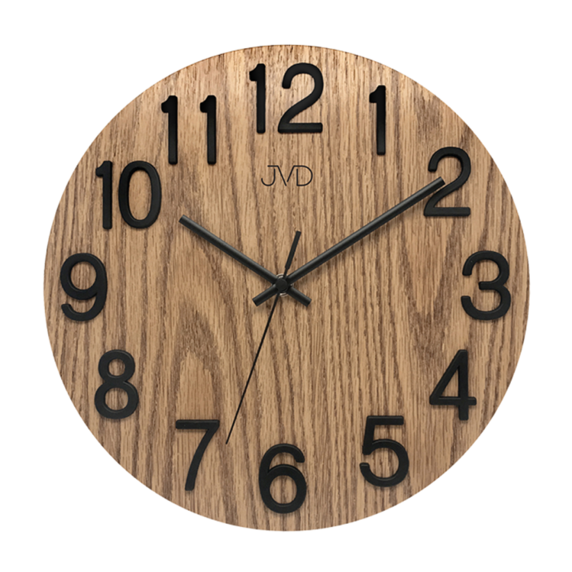 Dizajnové drevené hodiny JVD HT98.7