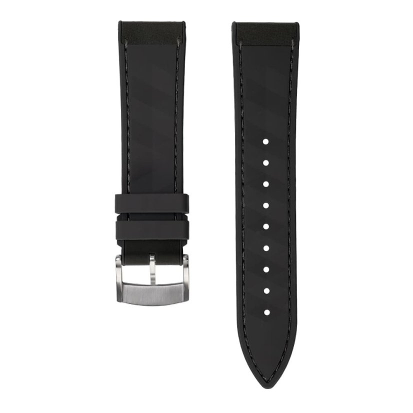 Silikonový řemínek na hodinky PRIM RJ.15357 (22 mm) - černý - RJ.15357.2220.9092.L1