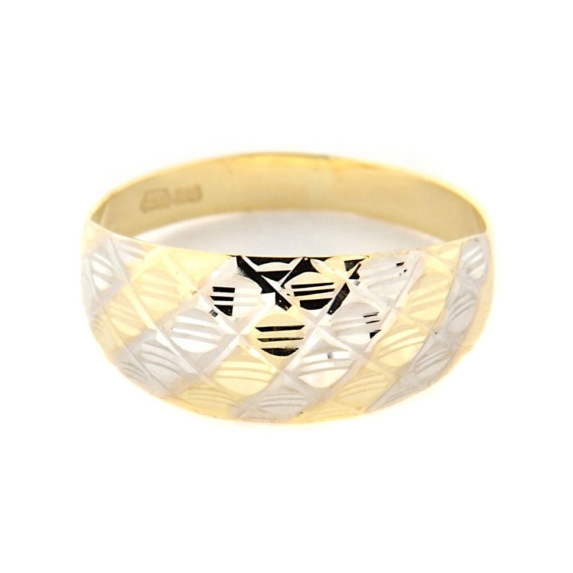 Zlatý prsteň R10157-874, veľ. 57, 2.45 g