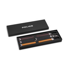 Náramek POLICE - SET 3 vyměnitelných řemínků - Gothic Grip PEAGB0013401-SE