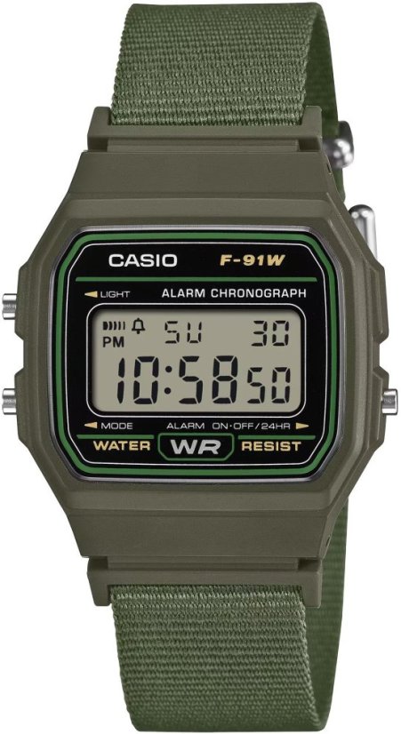 CASIO F-91WF-3AEF Collection Digital