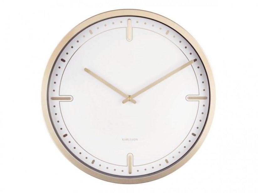 Dizajnové nástenné hodiny 5727WH Karlsson 42cm