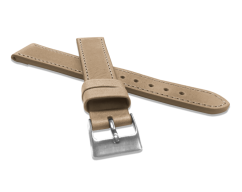 LAVVU Béžový prošitý řemínek SPORT z luxusní kůže Top Grain - 18