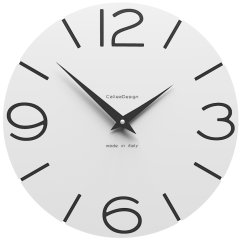 Dizajnové hodiny 10-005-1 CalleaDesign Smile 30cm