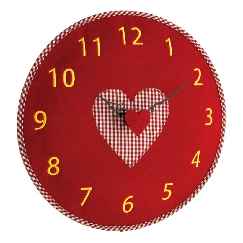 TFA 60.3025.05 - Nástenné hodiny s motívom srdca