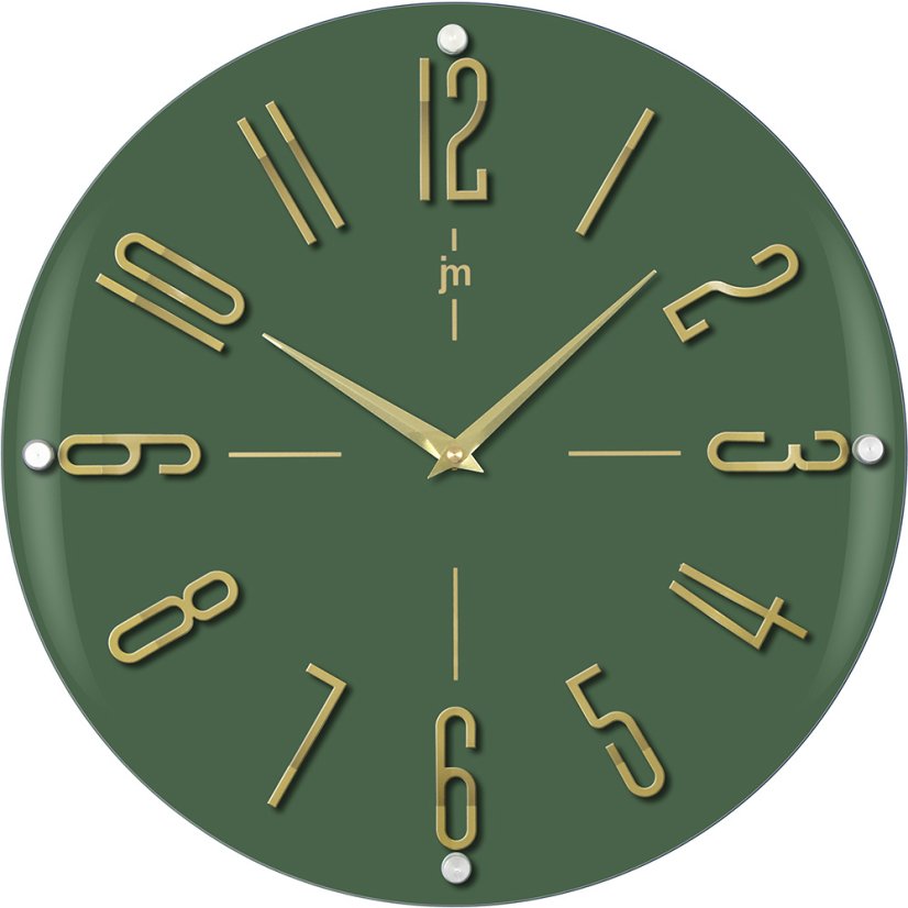 Designové nástěnné hodiny L00974V Lowell 40cm