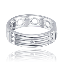 MINET Stříbrný prsten Altantis vel. 54