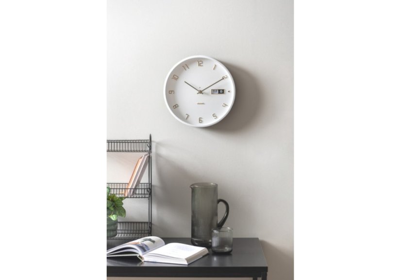 Dizajnové nástenné hodiny 5953WH Karlsson 30cm