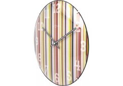Dizajnové nástenné hodiny 3168 Nextime Smithy Dome 35cm