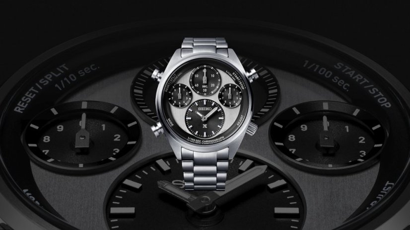 Seiko SFJ001P1 Prospex ‘Panda’ One Hundredth of a Second Speedtimer Solar Chronograph