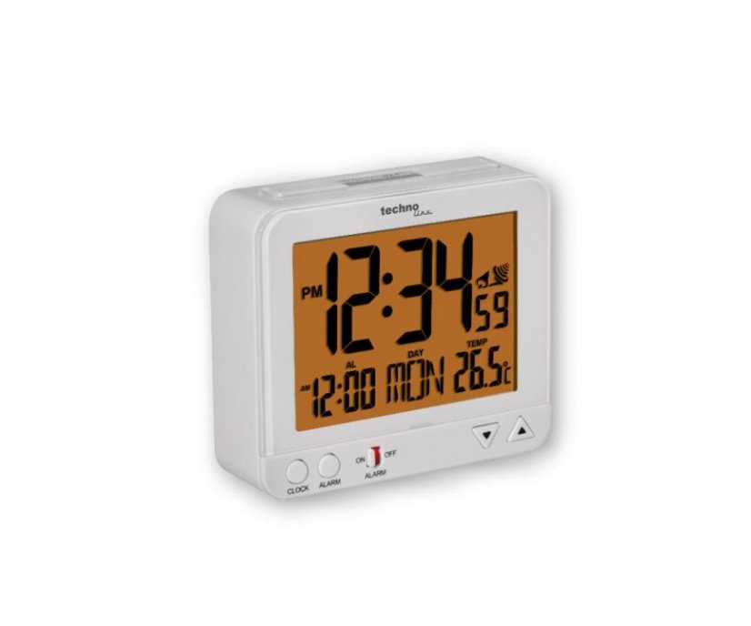 Digitální budík s teploměrem WT 195W