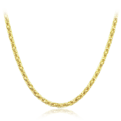 LAVVU Pánsky pozlátený strieborný náhrdelník Ag 925/1000 18,45 g