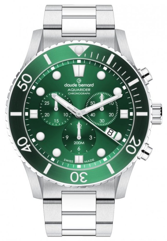 Claude Bernard 10252 3VBM VIB Aquarider quartz
