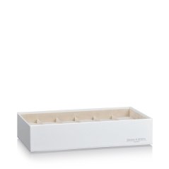 Kazeta na hodinky HEISSE & SÖHNE 70019-124.42 HS Mirage XL - dolní modul pro 12 hodinek - Creme
