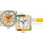 Dizajnové nástenné hodiny 14875 Lowell 34cm