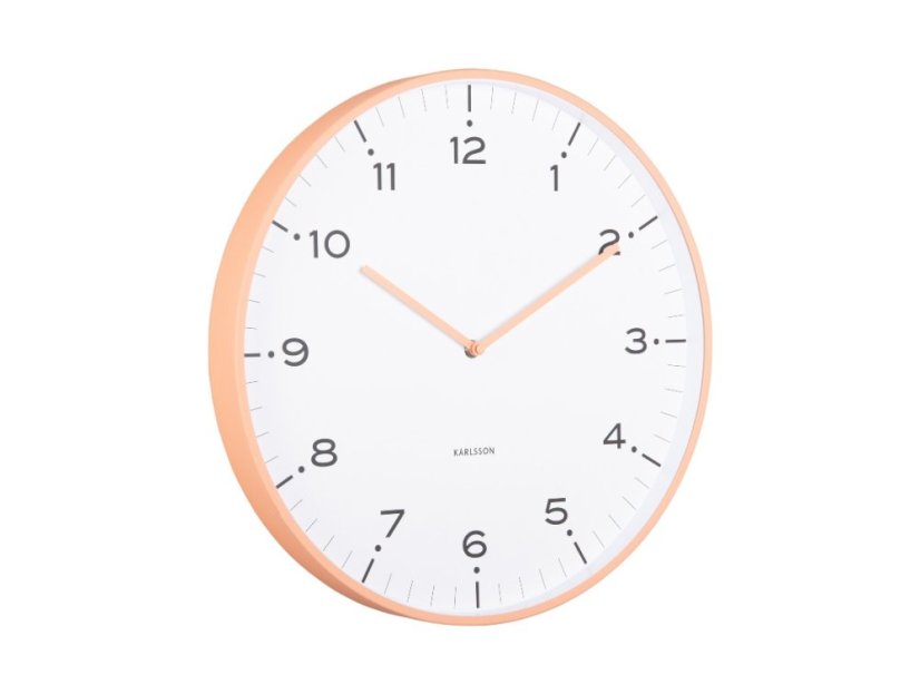 Dizajnové nástenné hodiny 6011OR Karlsson 40cm