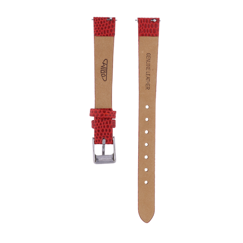 Kožený remienok na hodinky PRIM RB.13102 červený (12mm)