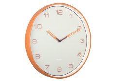 Designové nástěnné hodiny 6013OR Karlsson 40cm