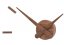 Designové nástěnné hodiny Nomon Sunset Wood 50cm