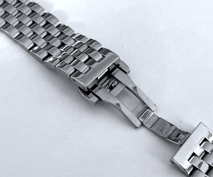 LAVVU Masívny strieborný oceľový remienok - 22