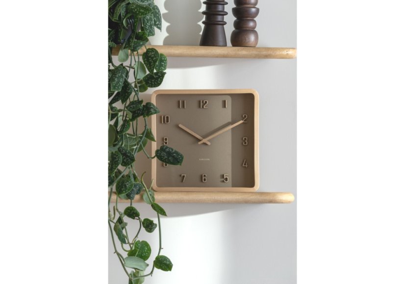 Dizajnové nástenné hodiny 6118BR Karlsson 26cm