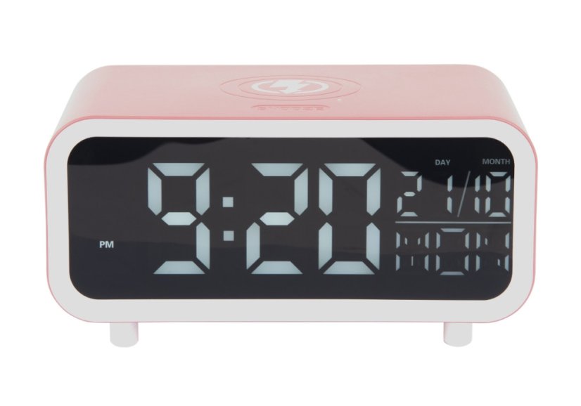 Digitálne stolné hodiny 6054PI Karlsson 11cm