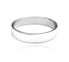 MINET Stříbrný snubní prsten vel. 66