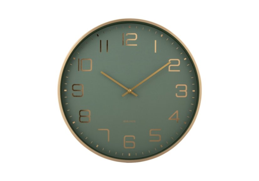 Dizajnové nástenné hodiny 5973GR Karlsson 40cm