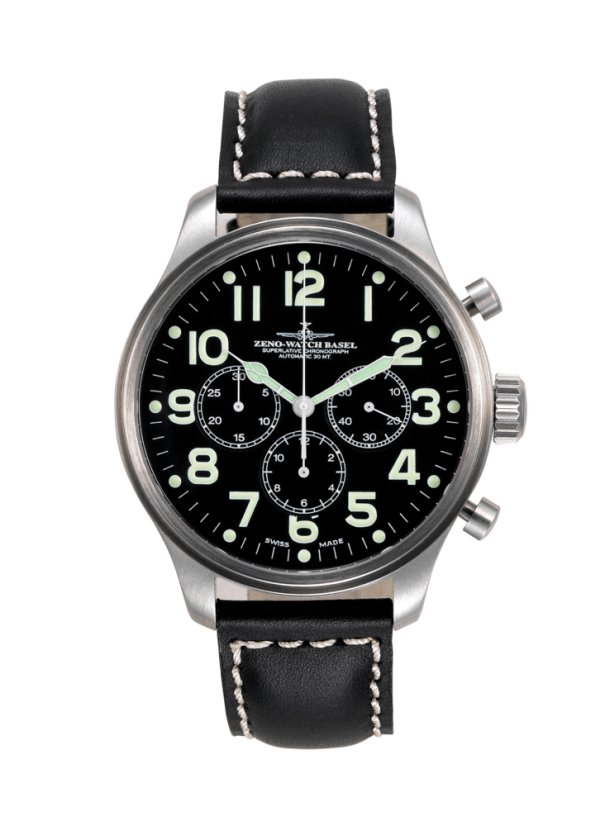 ZENO-WATCH BASEL 8559TH3-a1 Pilot Oversized Chrono 2020 ZENO-WATCH BASEL 8559TH3-a1 Pilot Oversized Chrono 2020