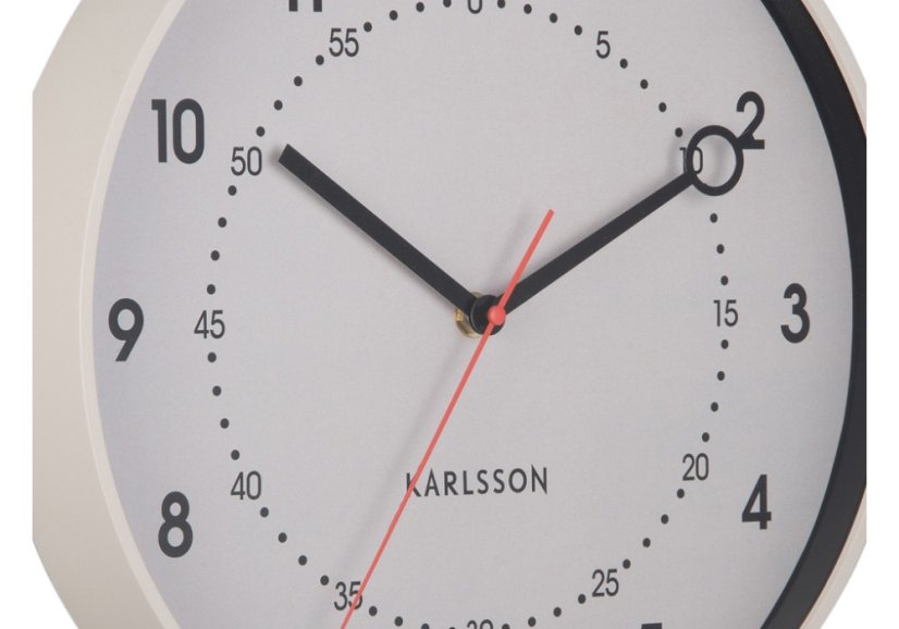 Designové nástěnné hodiny 6038WG Karlsson 32cm