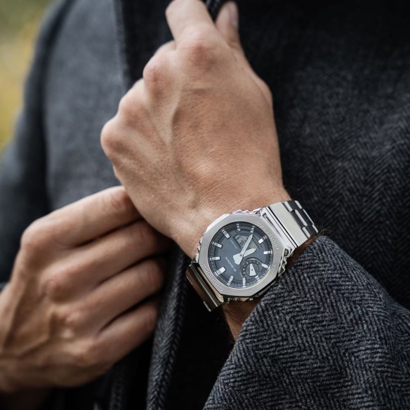 CASIO GM-2110D-8AER G-Shock G-Steel