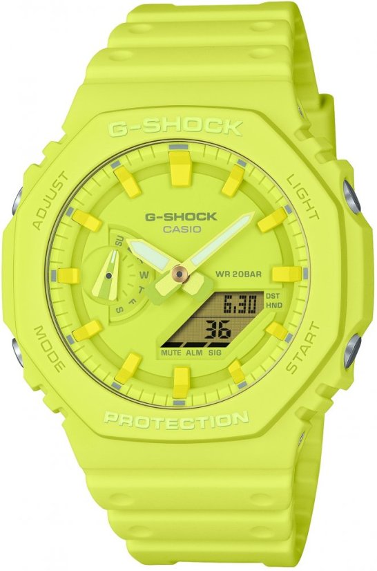 CASIO GA-2100-9A9ER G-Shock Carbon Core Guard Tone-on-Tone