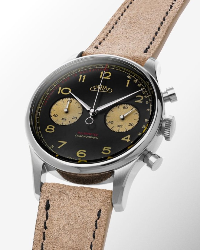 Prím Janský Pulsometer Chronograph 42 - D - W01P.13282.D
