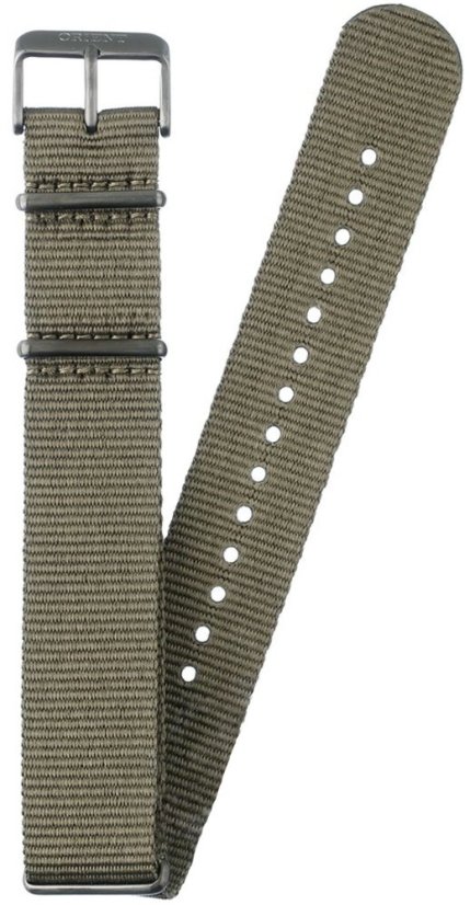 Textilný remienok Orient UL00C011N0 22mm (pre model RA-AC0H), zelený, NATO Textilný remienok Orient UL00C011N0 22mm (pre model RA-AC0H), zelený, NATO