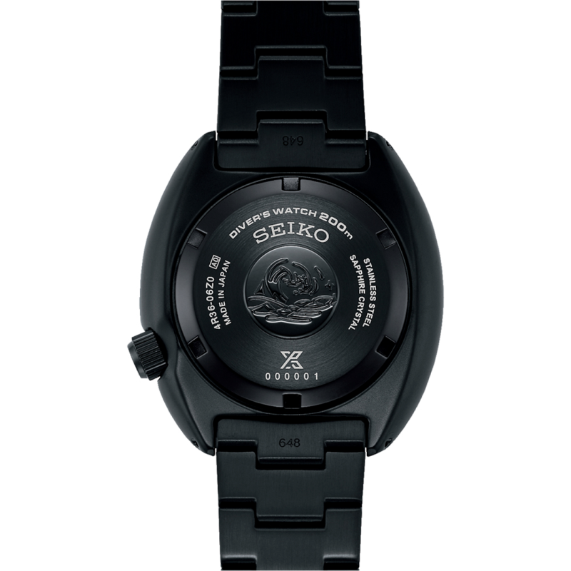 Seiko SRPK43K1 Prospex Black Series ‘Night Vision’ Turtle Diver