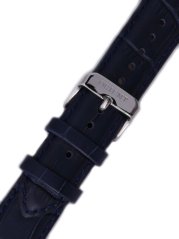 Kožený řemínek Orient UL016013J0 22mm (pro model RA-AG00), modrý