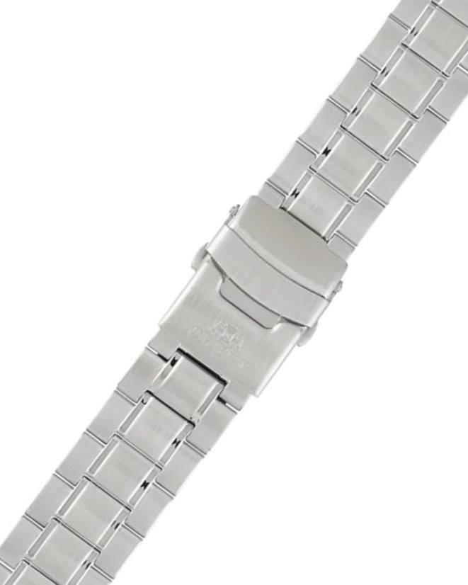 Oceľový náramok Orient PDFDSSS 26mm, strieborný
