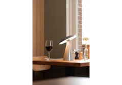 Stolní nabíjecí LED lampa 2073GY Leitmotiv 26cm